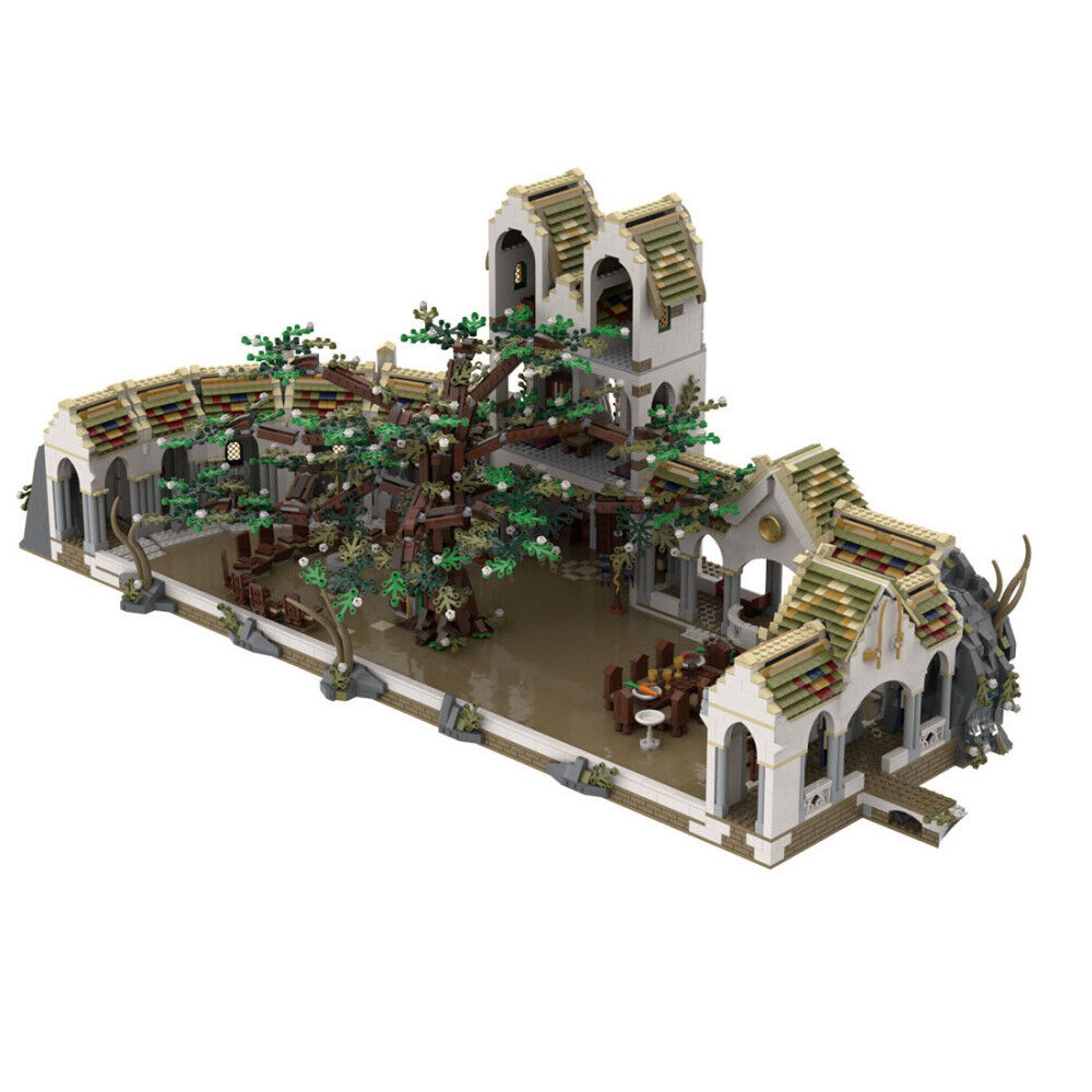MOC-62284 Last Homely House Deep Valley Sanctuary Settlement 21067 Parts-ZITIANYOUBUILD