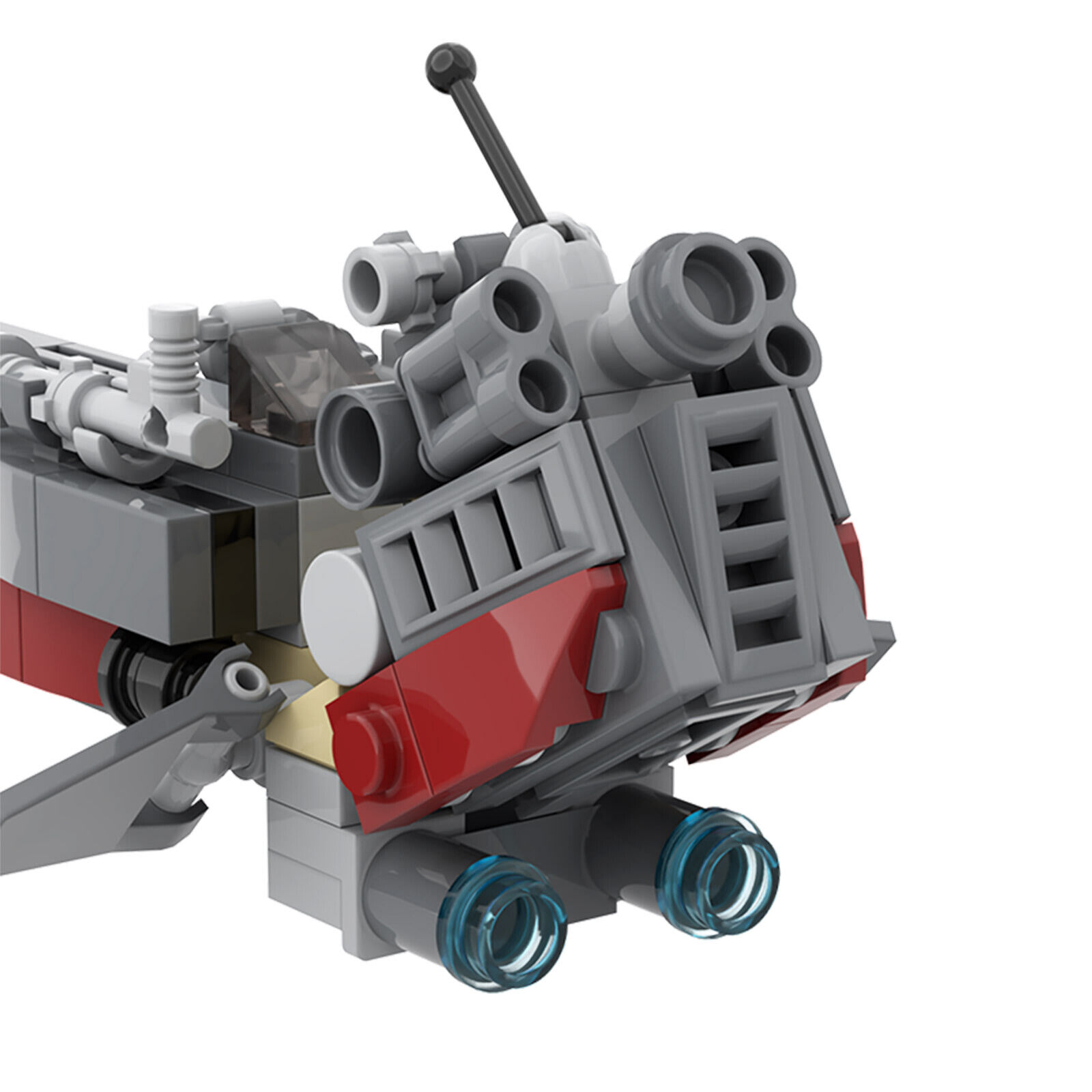 Custom MOC: C6352 Speeder Bike BARC Speeder Model 104 Parts Gift for Christmas-ZITIANYOUBUILD
