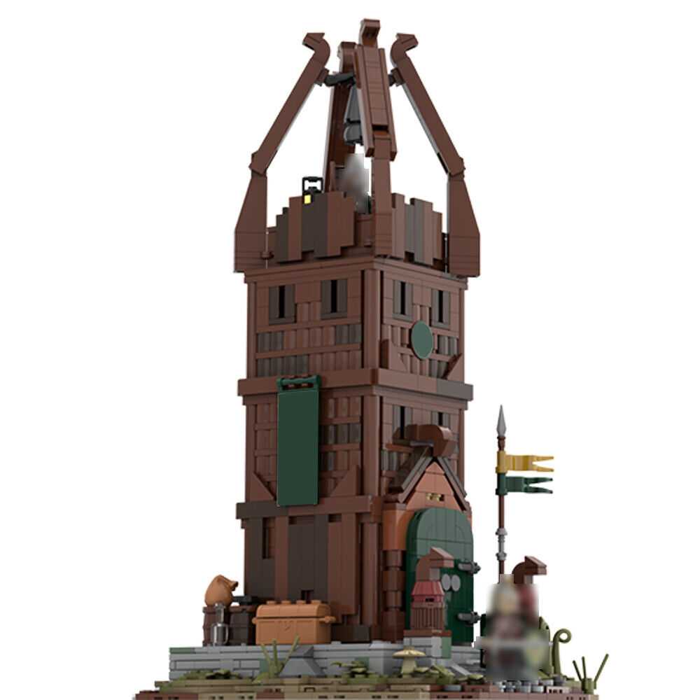 MOC-137941 Watchtower Minifig Scale from Movie 8.2 x 7.6 x 13.3 Inches 987 Parts-ZITIANYOUBUILD