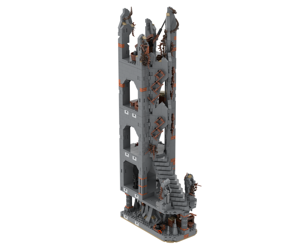 Custom MOC-223053 UCS Dol-Guldur - part 5/8  1851 Parts For Brithday Gifts