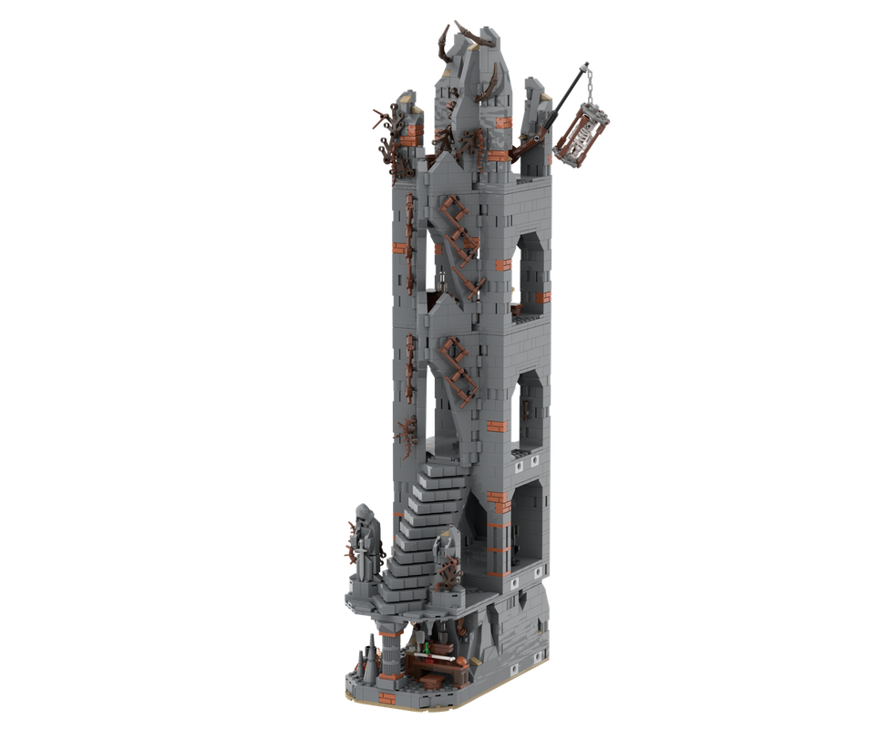 Custom MOC-223053 UCS Dol-Guldur - part 5/8  1851 Parts For Brithday Gifts