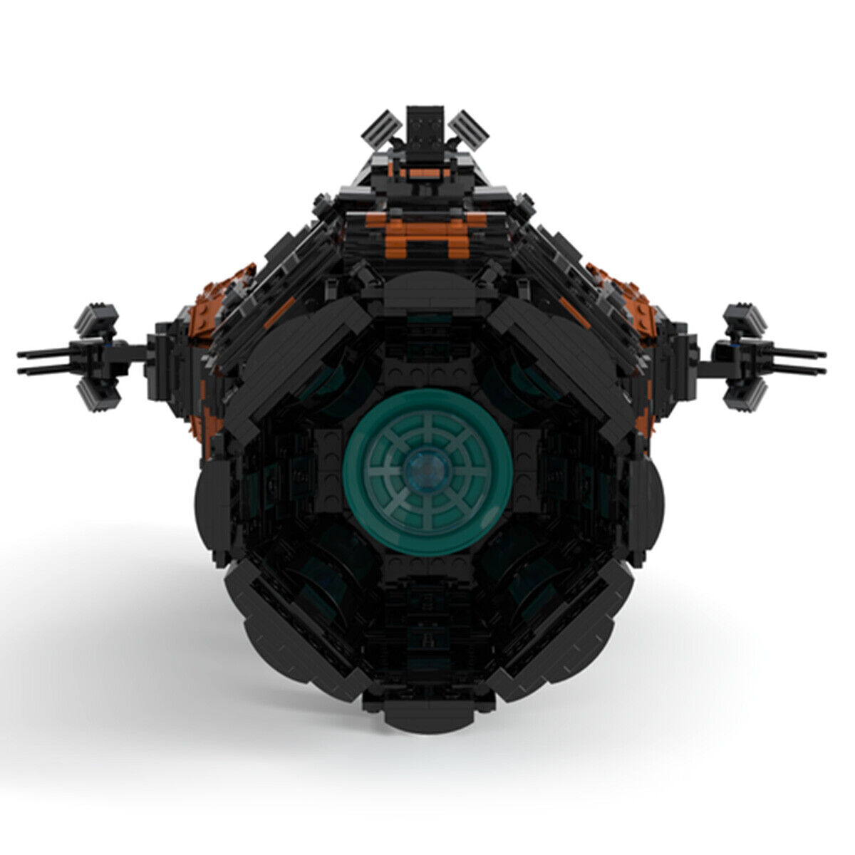 Custom MOC: MOC-46313 MCRN Tachi Rocinante Ship Corvette-class Light Frigate-ZITIANYOUBUILD