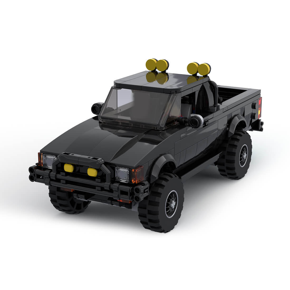 Custom MOC-105929 Pickup Truck Model 426 Parts Kids Gift for Christmas-ZITIANYOUBUILD