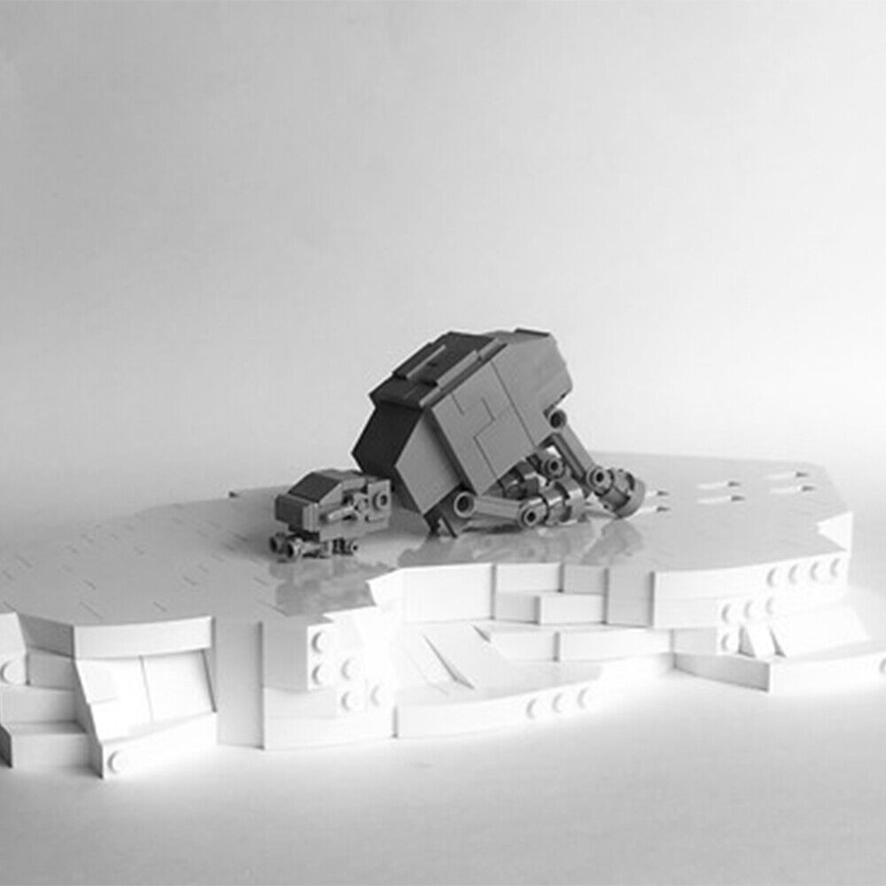 ZITIANYOUBUILD MOC-8089 Tiny All Terrains - Armoured Transport Walker 107 Parts-ZITIANYOUBUILD