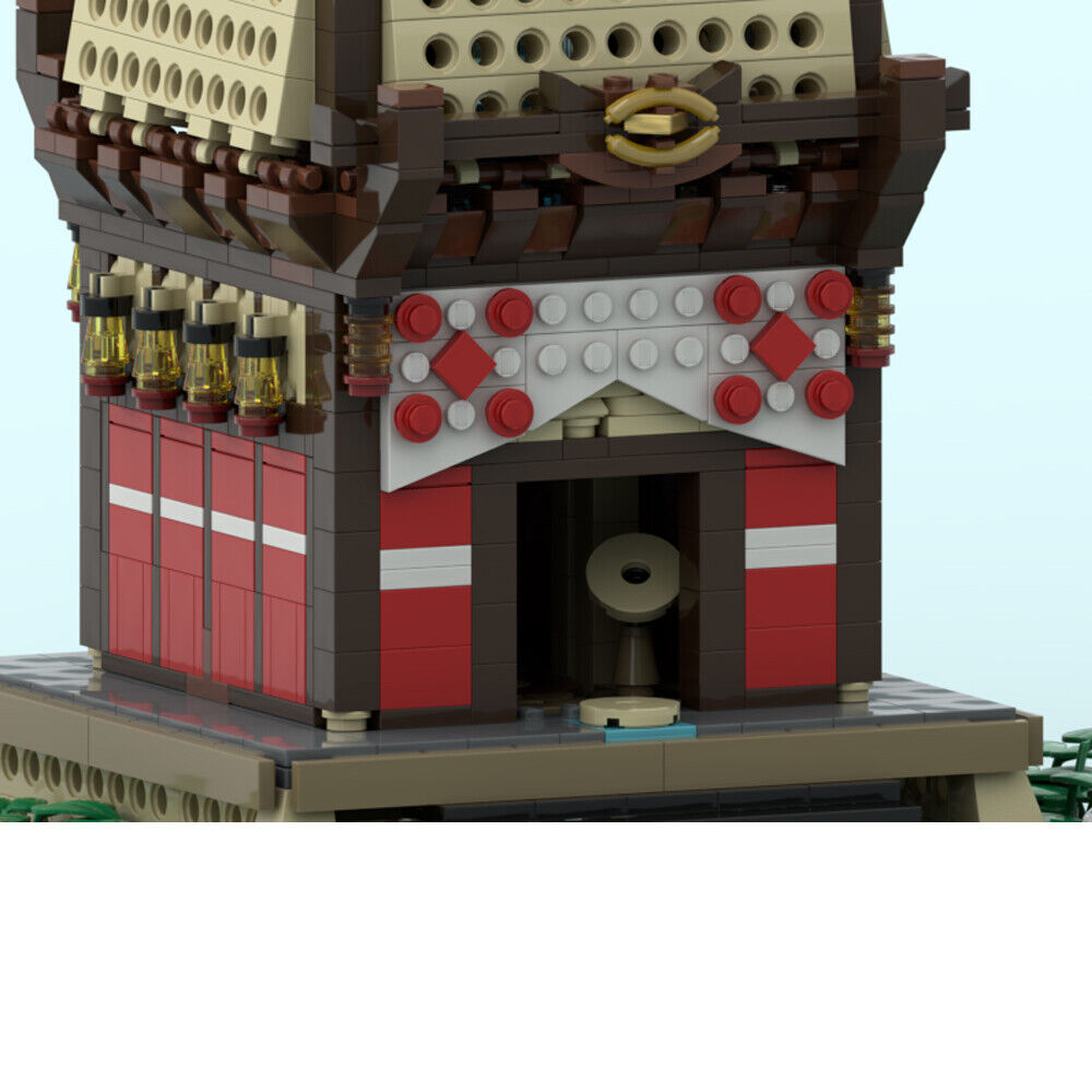 MOC-150356 Skyview Tower from Video Game Building Toys Set 1632 Parts Gift-ZITIANYOUBUILD
