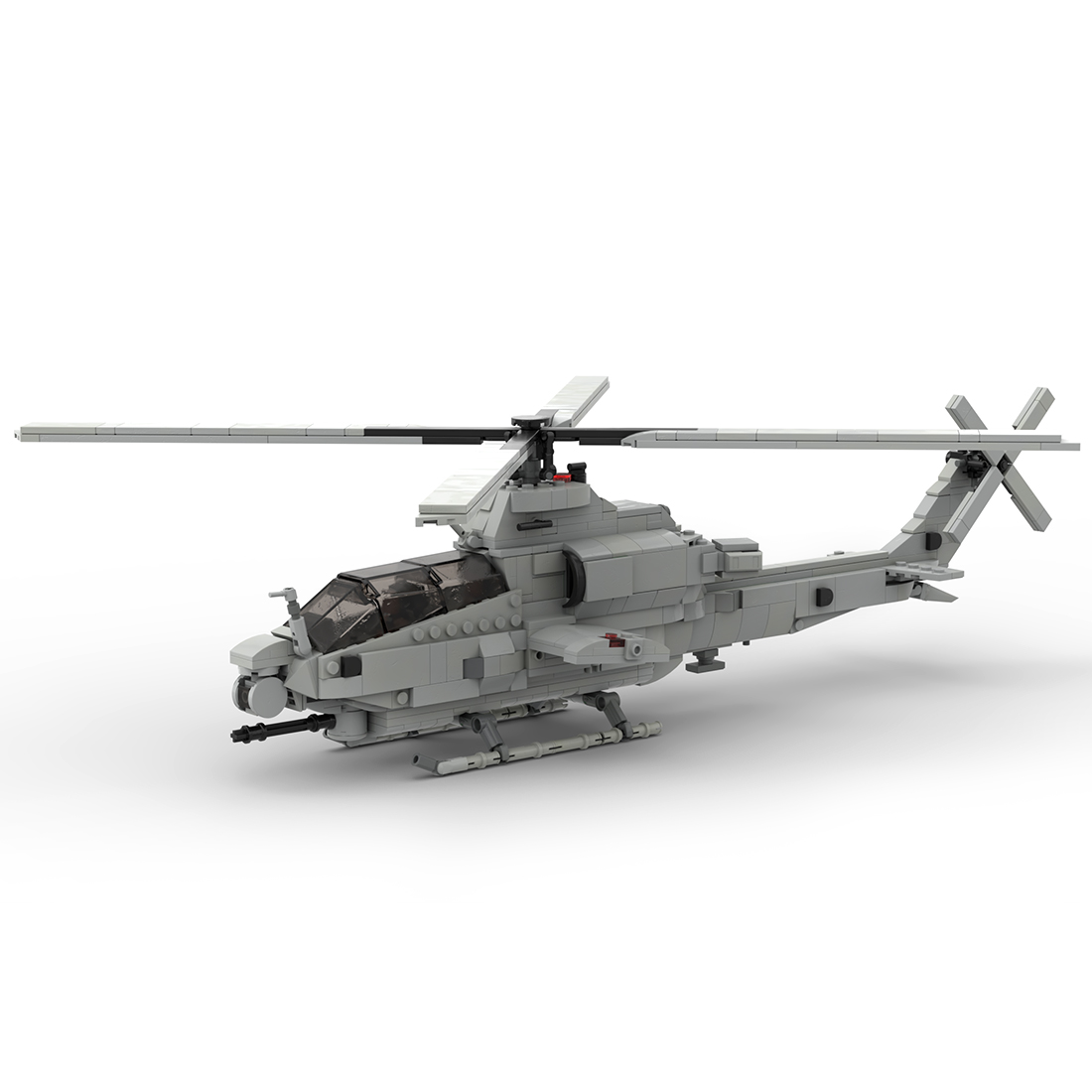 Custom MOC-93584 Bell AH-1Z Viper 975 Parts Toys Gift for Christmas-ZITIANYOUBUILD