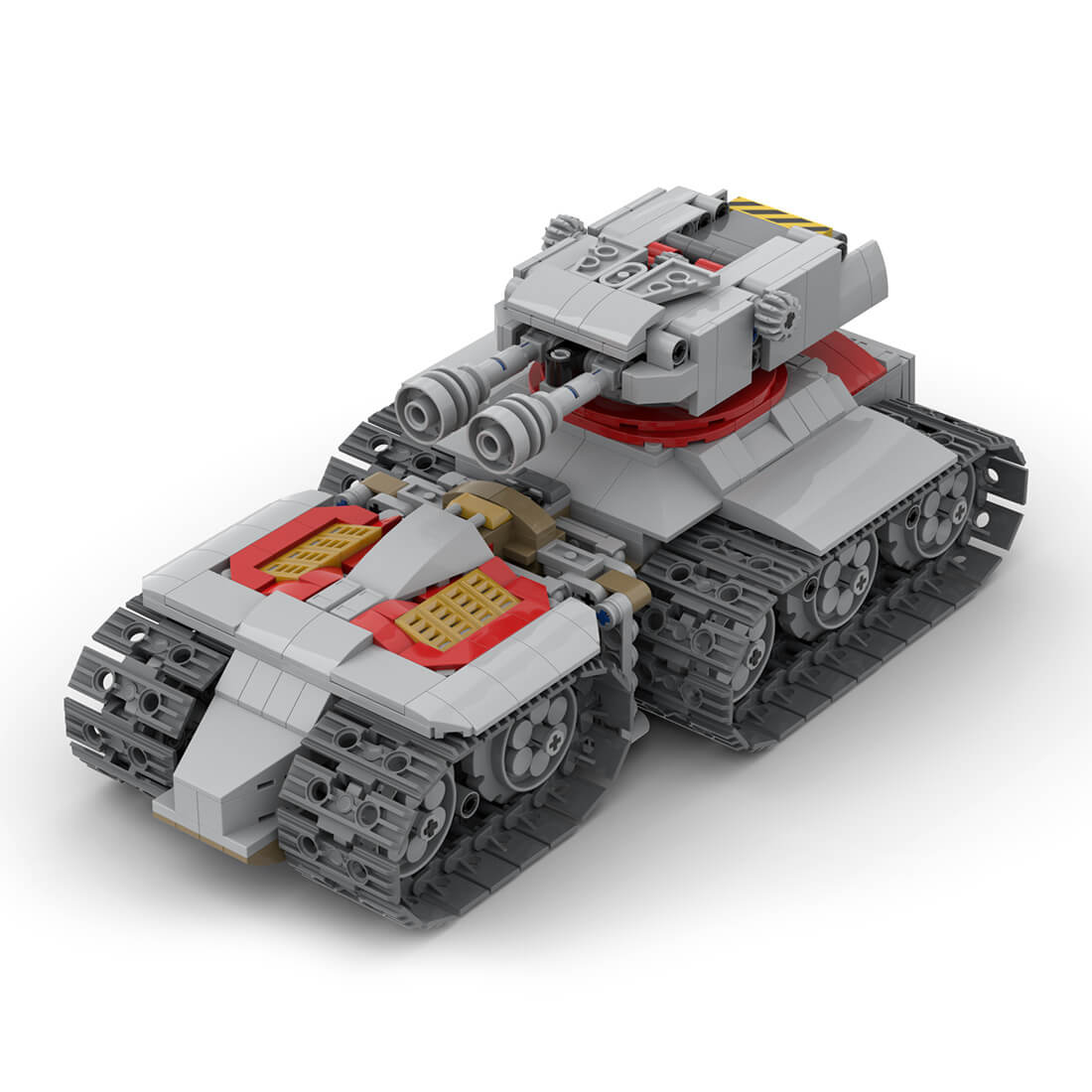 Custom MOC-143241 The siege tank/AAV-5 Arclite terran vehicle Model (899PCS) Toys Gift