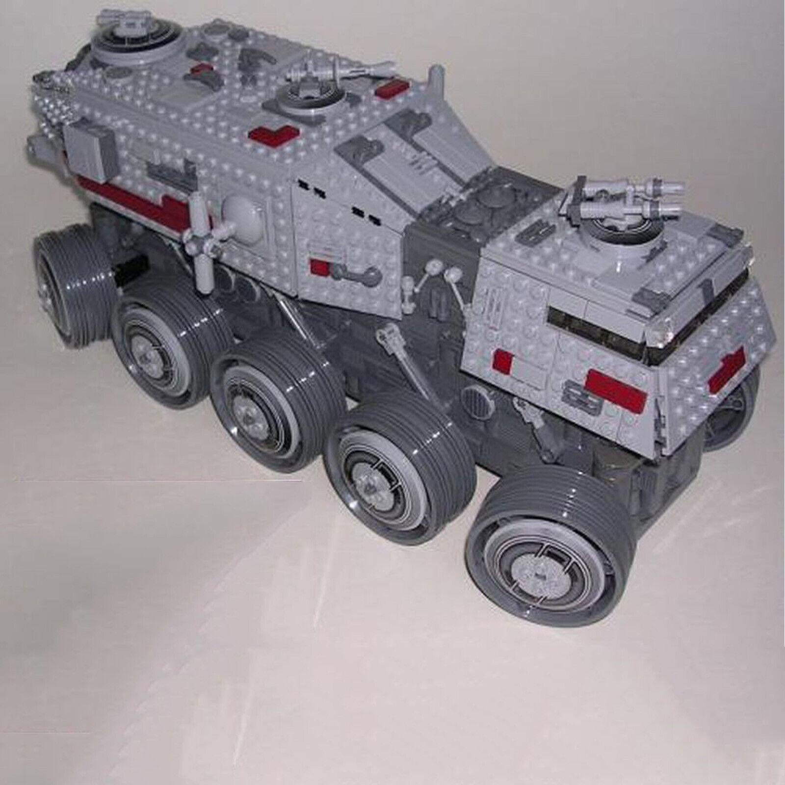 MOC-0261 UCS Juggernaut A6 The HAVw A6 Juggernaut the Clone Turbo Tank-ZITIANYOUBUILD