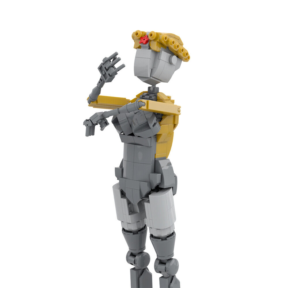 C9390 A Robot Twin Dancers: Left of Twins Building Toy 385 Parts Free Shipping-ZITIANYOUBUILD