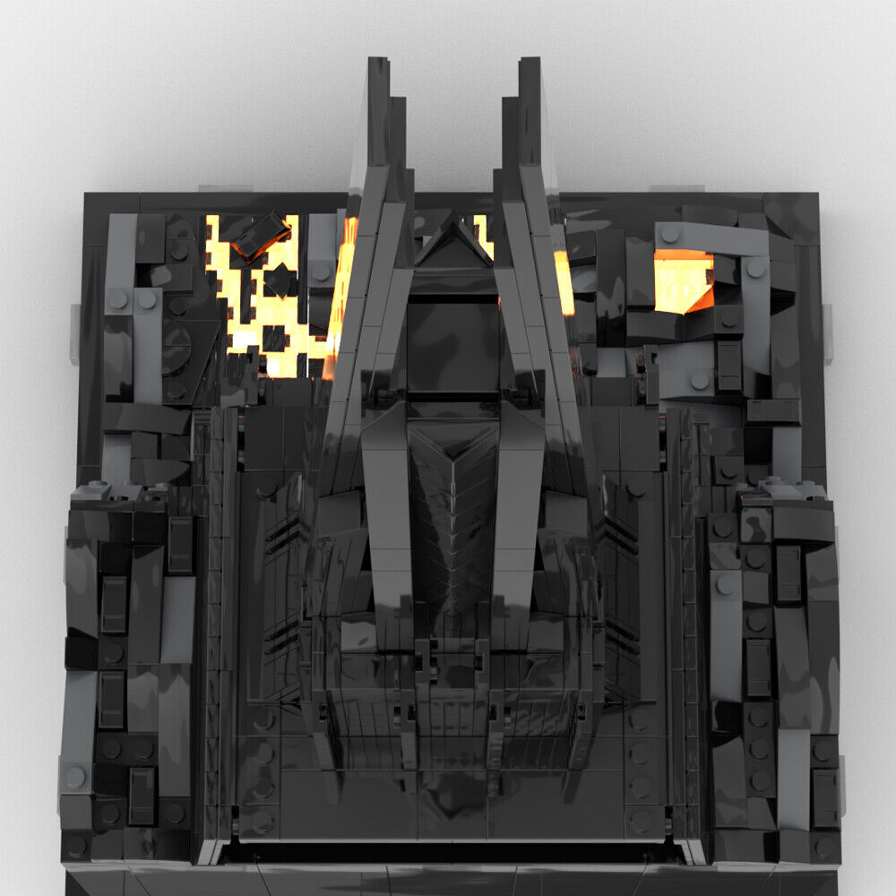 MOC-149491 Obsidian Tower / Personal Abode / Fortress / Castle 1430 Parts-ZITIANYOUBUILD