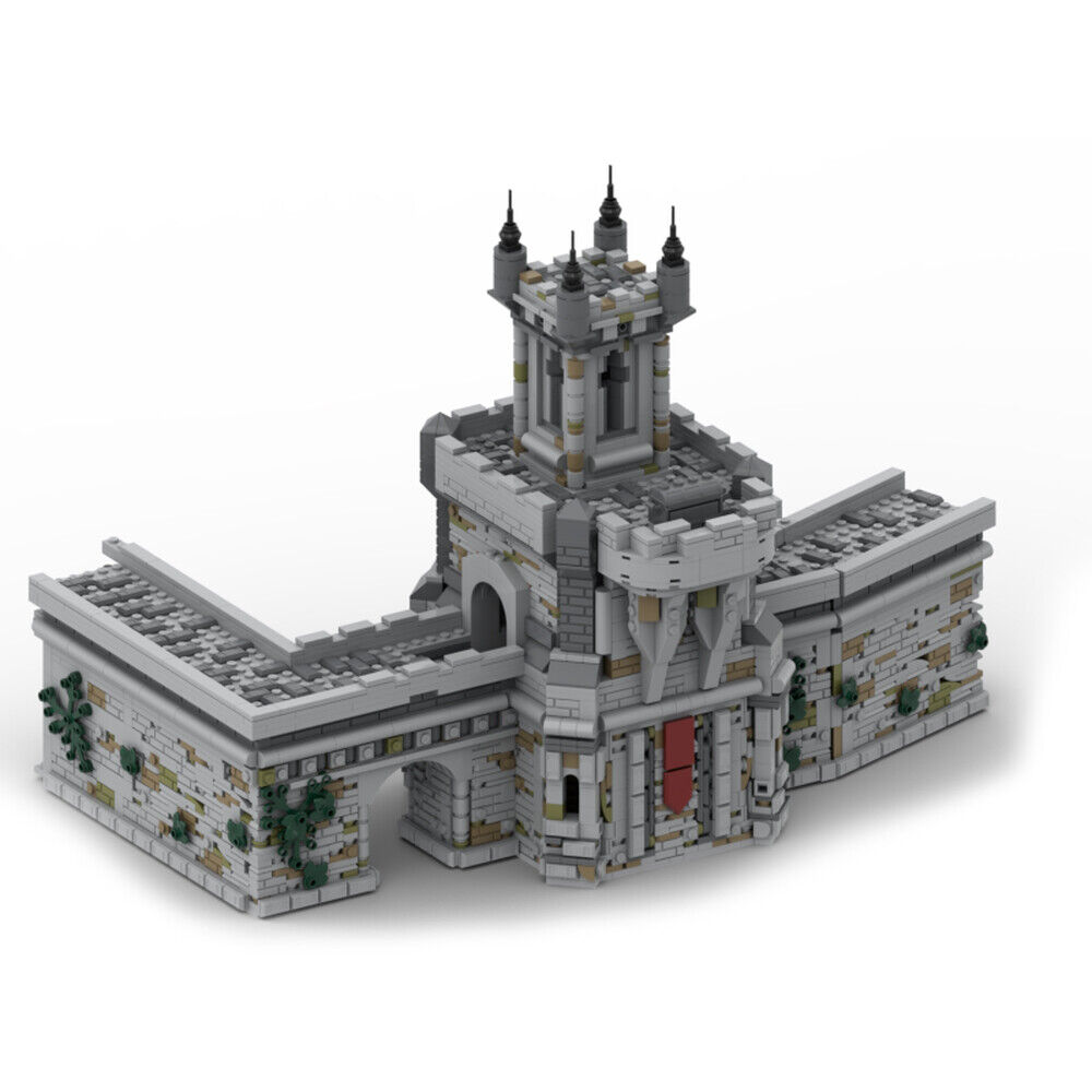 MOC-154162 Game Castle Outskirts with Entrance, and Ladders Tower 2994 Parts-ZITIANYOUBUILD