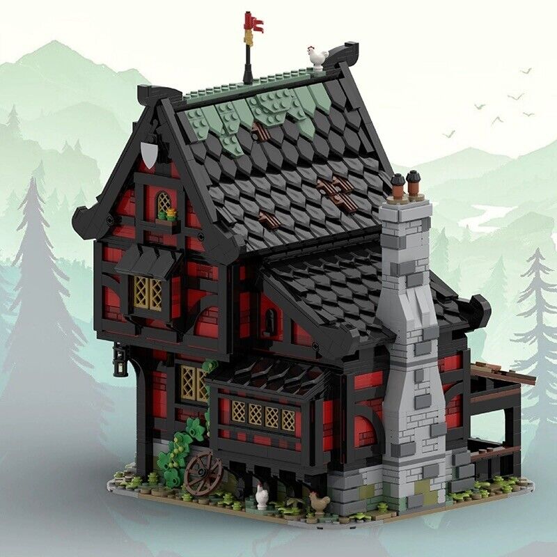 C9379 Modular Medieval Inn Guest House Hotel with Interior 2927 Parts-ZITIANYOUBUILD