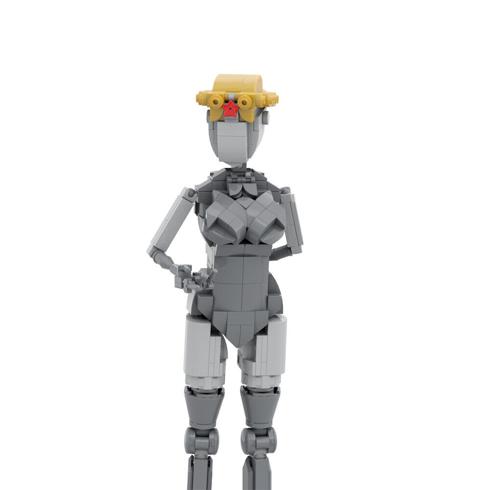 C9390Y01 Dancing Robot Right of Twins Building Toy 390 Parts from Game-ZITIANYOUBUILD