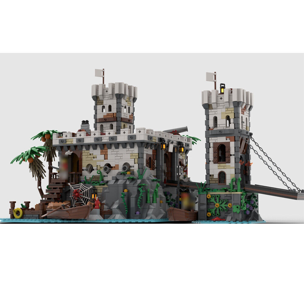MOC-128963 Modular Imperial Fortress #9 Building Toys Minifig Scale 3297 Parts-ZITIANYOUBUILD