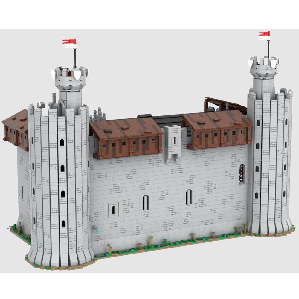 MOC-93022 Castle - The Great Hall with Fireplaces Kitchen Chapel 10394 Parts-ZITIANYOUBUILD