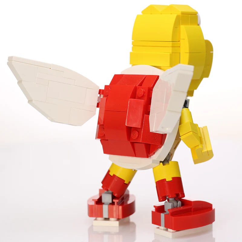  Custom Flying Turtle Trooper MOC-23057 Red Koopa 226 Pieces 