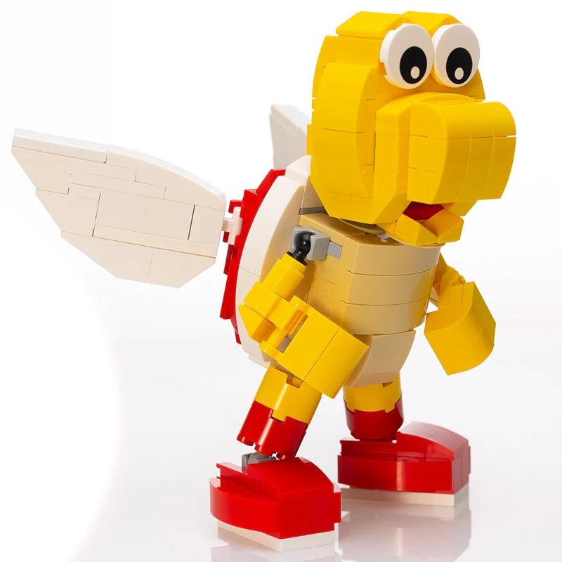  Custom Flying Turtle Trooper MOC-23057 Red Koopa 226 Pieces 