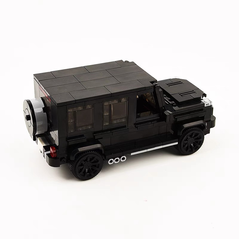G63 Car SUV Off-road Vehicle Display Model Building Block Toys Set 8-wide