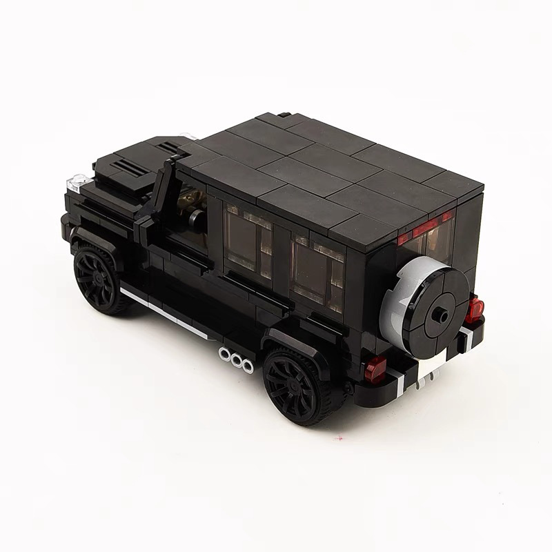 G63 Car SUV Off-road Vehicle Display Model Building Block Toys Set 8-wide