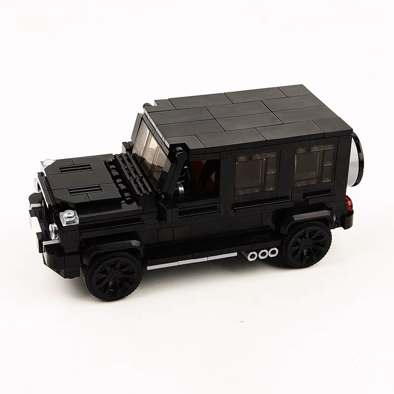 G63 Car SUV Off-road Vehicle Display Model Building Block Toys Set 8-wide