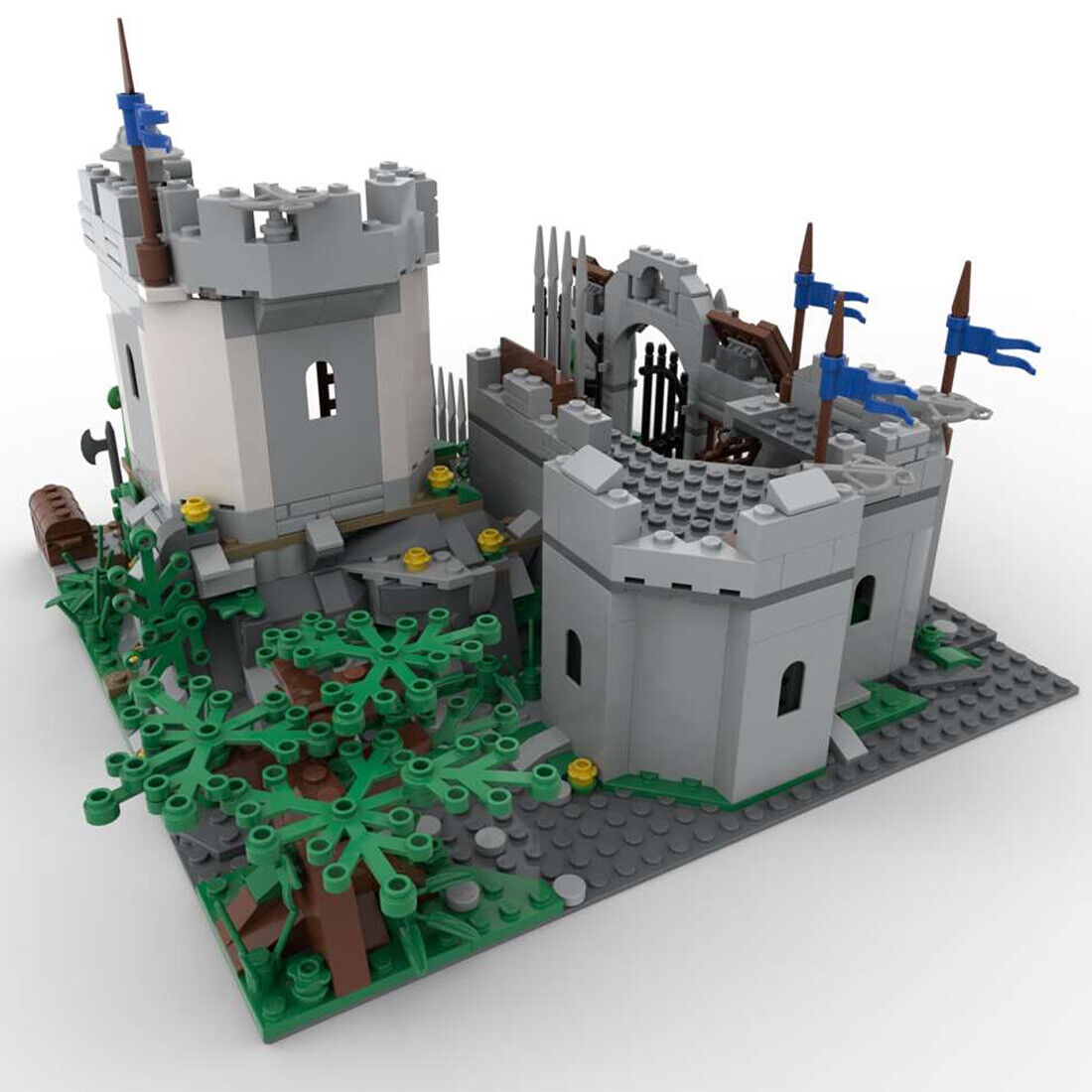 Custom MOC-50151 Arm Castle Model Toys 498 Parts Kids Gift for Christmas-ZITIANYOUBUILD