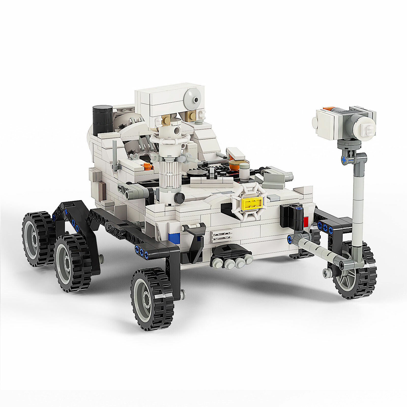C4881 NASA Perseverance Mars Rover & Ingenuity Helicopter 690 Parts for Adults-ZITIANYOUBUILD