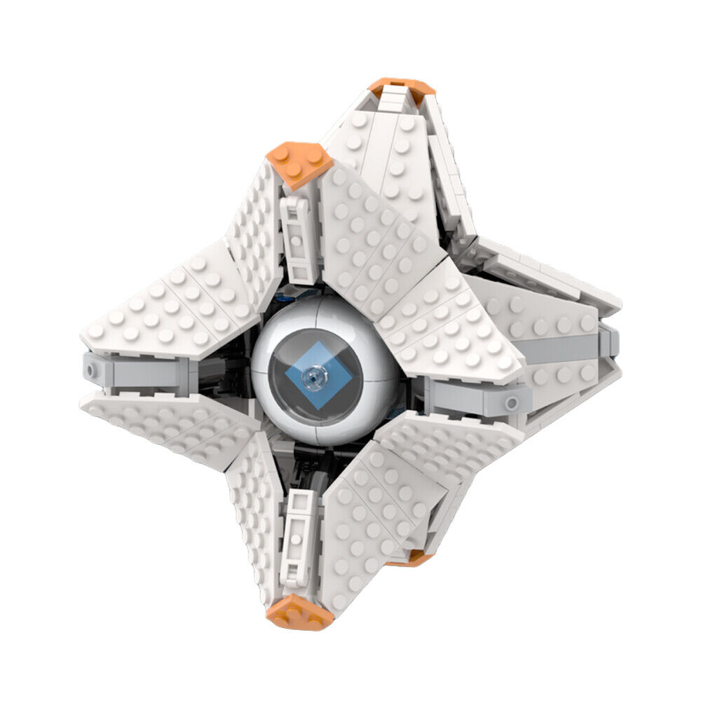 C7574 Generalist Shell with Display Stand 338 Parts from First Person Game-ZITIANYOUBUILD