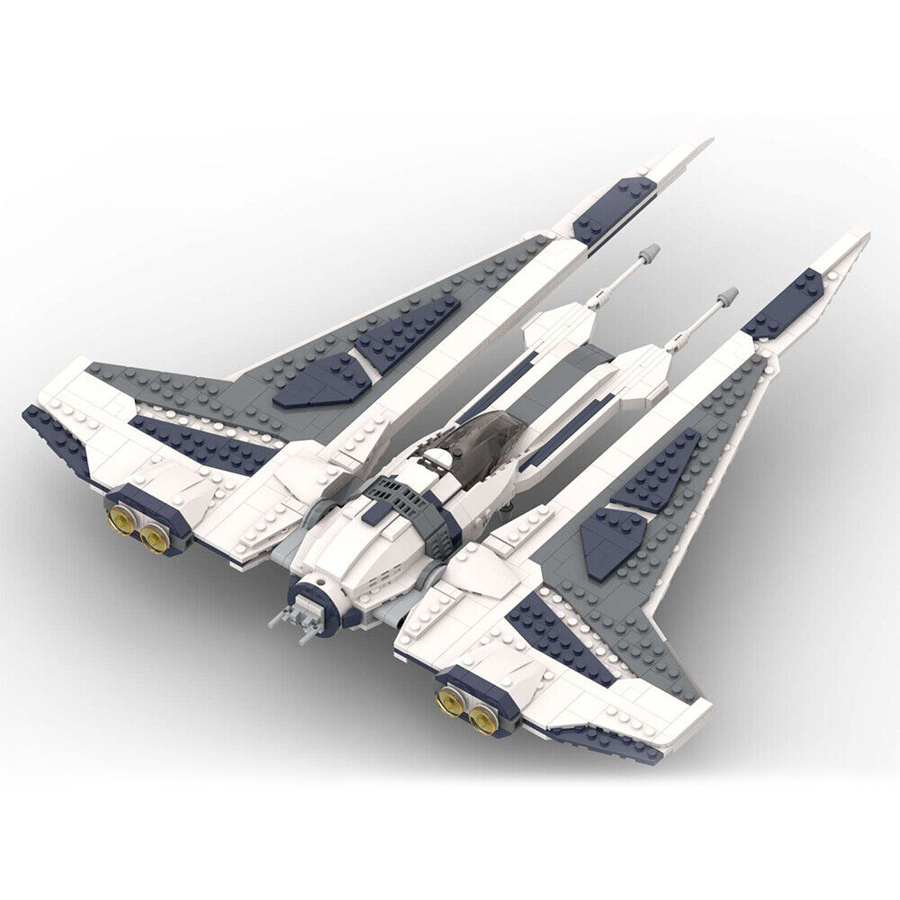 C9424 The Kom'rk-class Fighter/ Transport Ship 888 Parts Building Toys Set-ZITIANYOUBUILD
