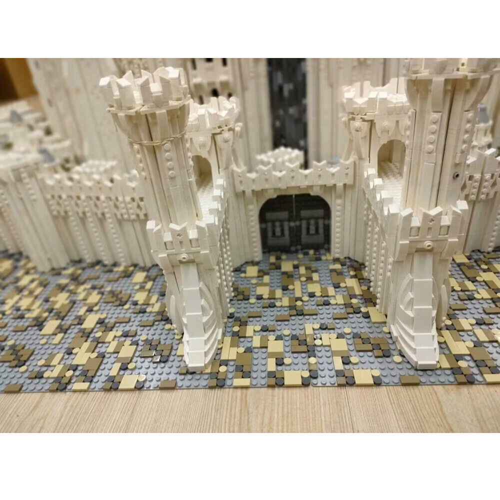 Minas Tirith Seven-walled Fortress City Modular Capital 99548 Parts-ZITIANYOUBUILD