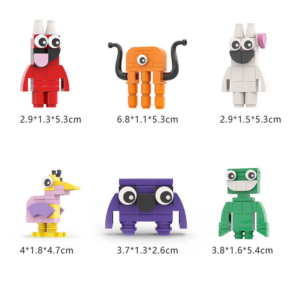 C9316Y01 6-in-1 Jumbo Josh Micro Monsters Suit 134 Parts from Game Building Toys-ZITIANYOUBUILD