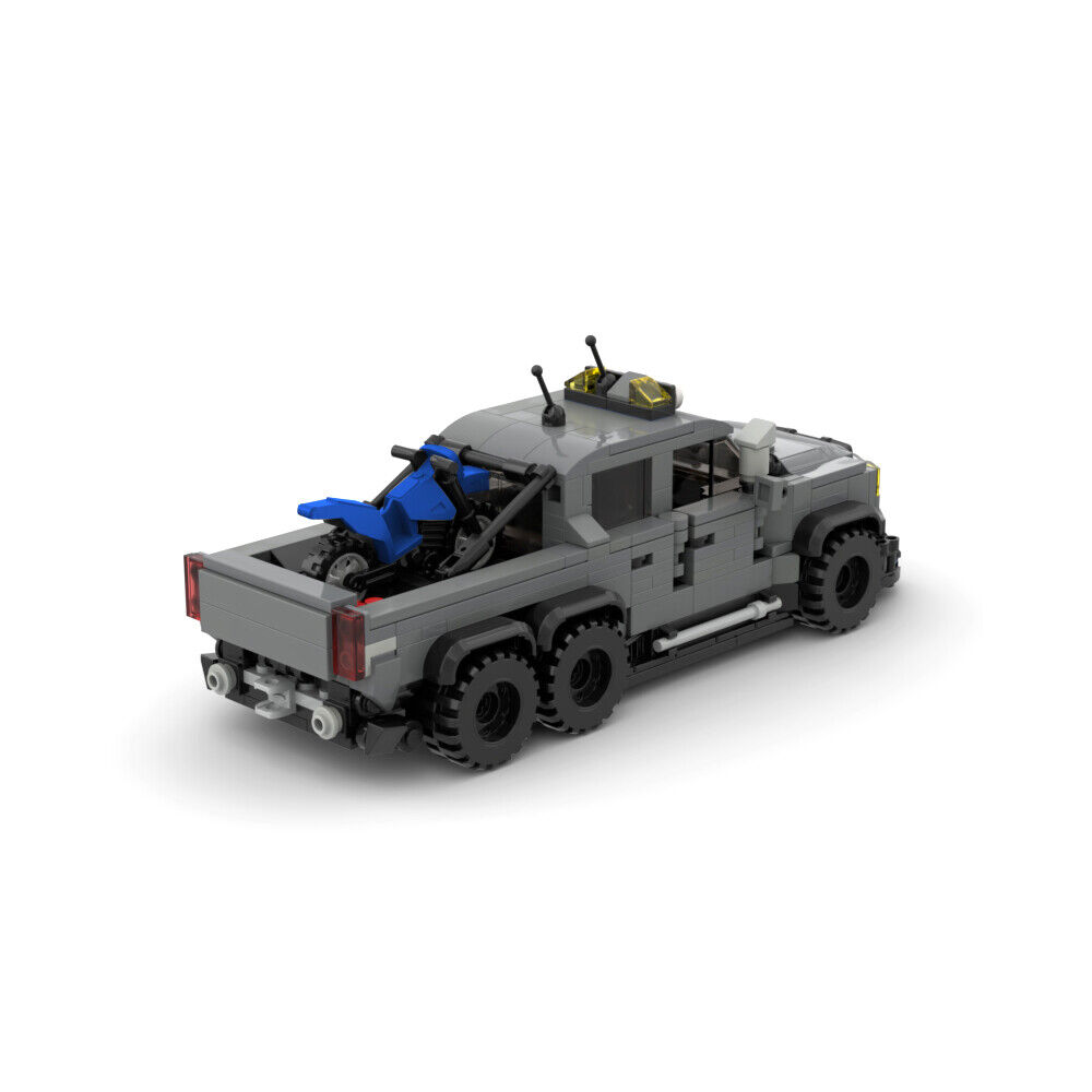 C7571 Off-Road Vehicle SUV with Opening Doors and Hood 505 Parts Brand New-ZITIANYOUBUILD