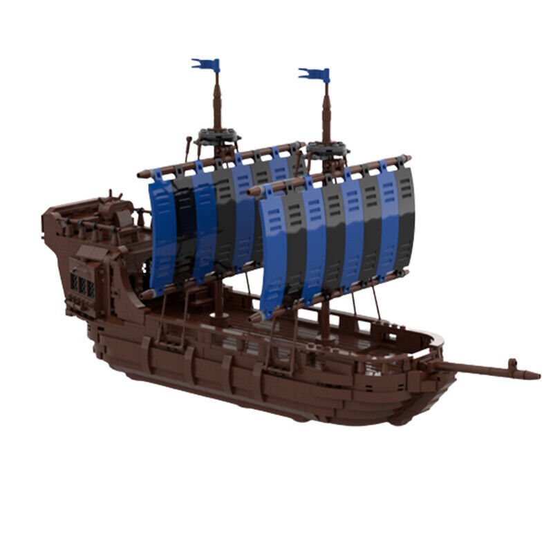 MOC-98938 Medieval Style Ship Boat Pirate Ship Building Toys Set 1320 Parts-ZITIANYOUBUILD