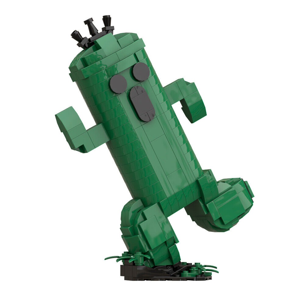 Custom MOC: C9020 Cactus Monster in Role-playing Video Game 391 Parts-ZITIANYOUBUILD
