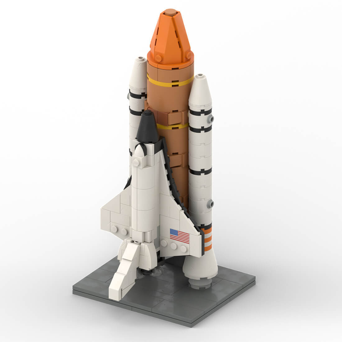 Custom MOC-108515 Space Shuttle Model 250 Parts Kids Gift for Christmas-ZITIANYOUBUILD