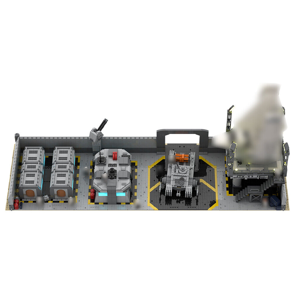MOC-155861 4-in-1 Base Bundle Model from Movie Minifig Scale 3218 Parts-ZITIANYOUBUILD