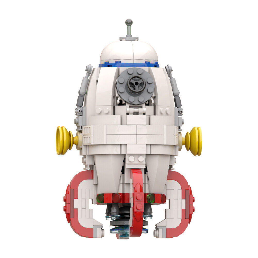 MOC-84957 S.S. Dolphin Ship 1:1 Scale with Cockpit from Game 503 Parts-ZITIANYOUBUILD