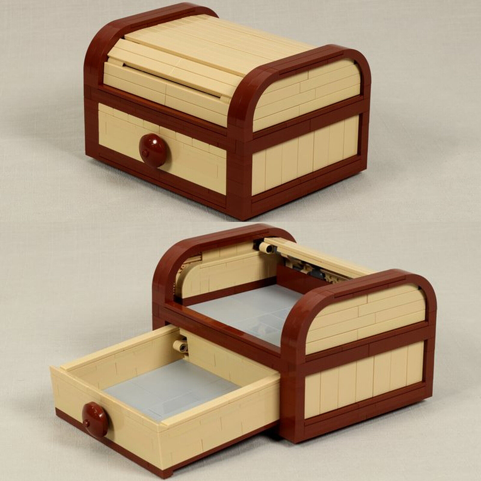 C7472 Tambour Box Storage Box 552 Parts Creative Toys & Building Toys-ZITIANYOUBUILD