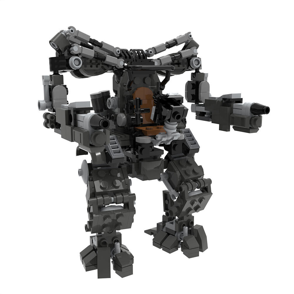 Custom MOC: C7903 APU Robot Mech Model 423 Parts from Film Gift for Christmas-ZITIANYOUBUILD