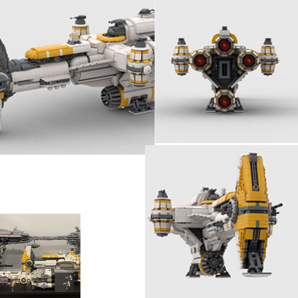 MOC-57343 Lightmaker / Sphyrna-class Hammerhead Corvette Ship 4907 Parts-ZITIANYOUBUILD