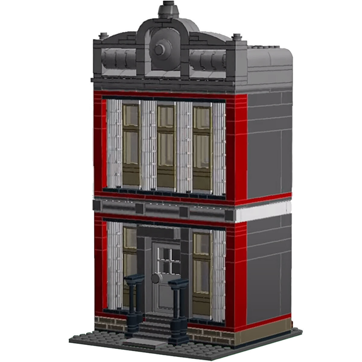 C3894 Modular House Model Combination House Building Toys 400 Parts-ZITIANYOUBUILD