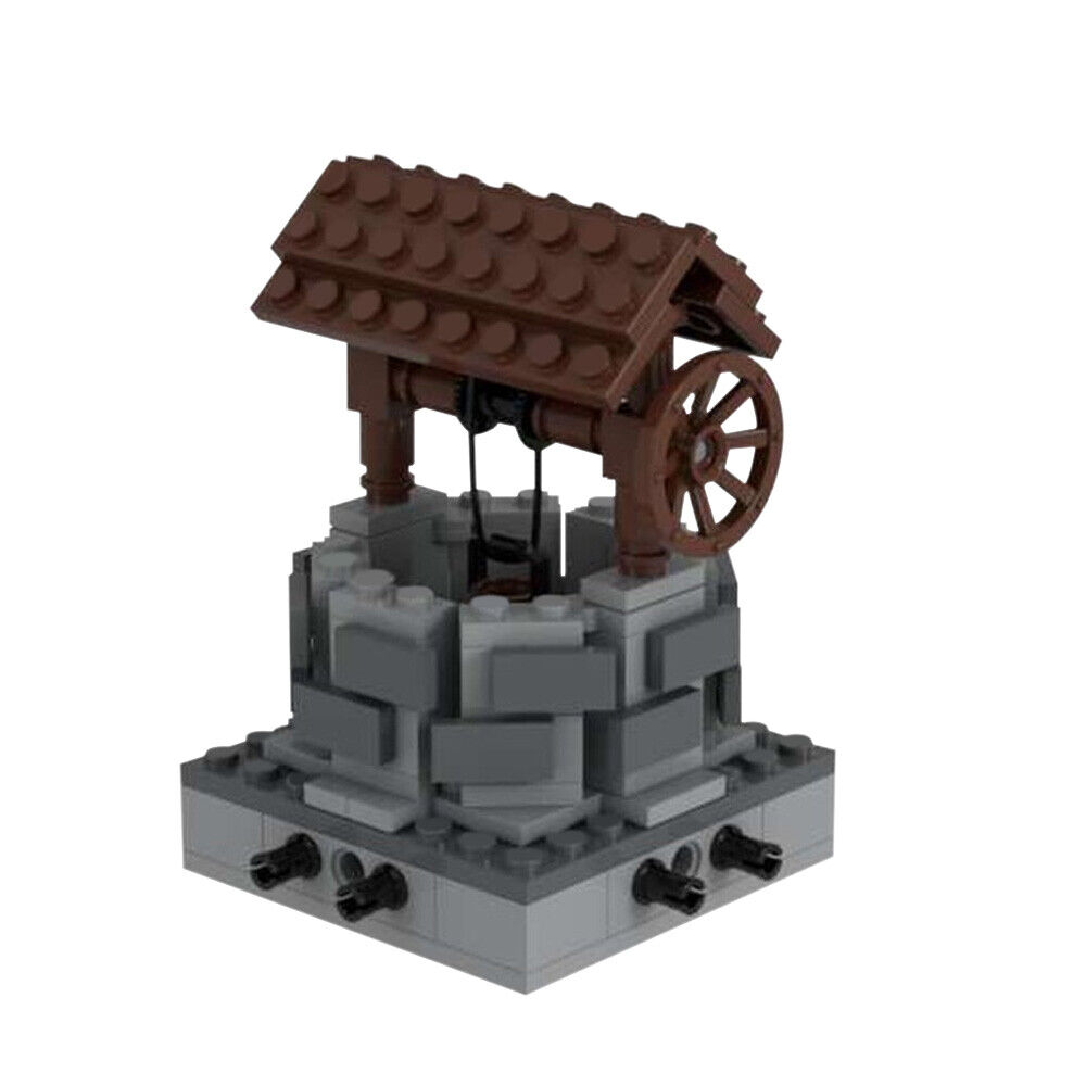 C4976 Modular Water Well 109 Parts for Decoration and Collection Creative Toys-ZITIANYOUBUILD