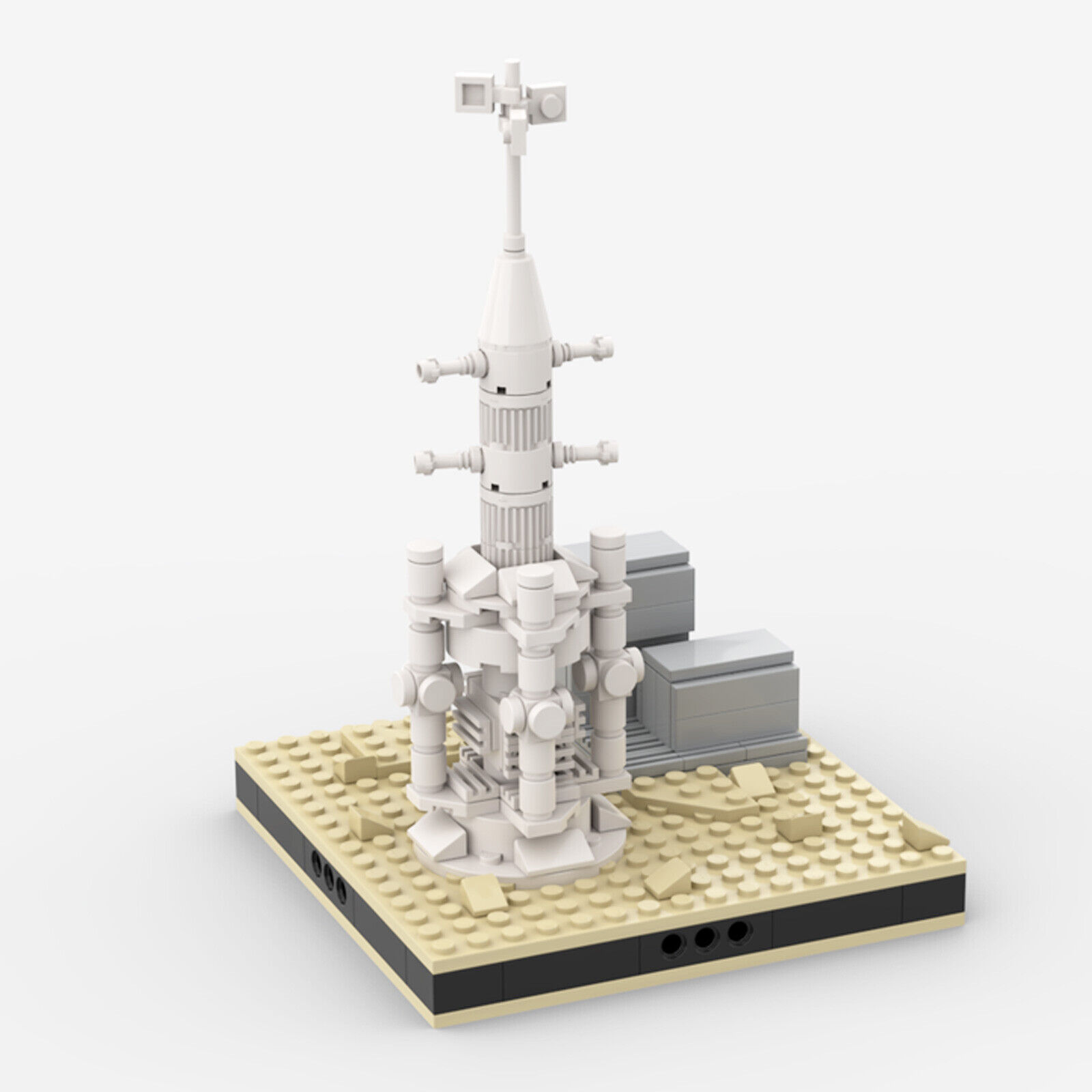 C6104 Modular Tatooine Desert House #12 Architecture 166 Parts Creative Toys-ZITIANYOUBUILD