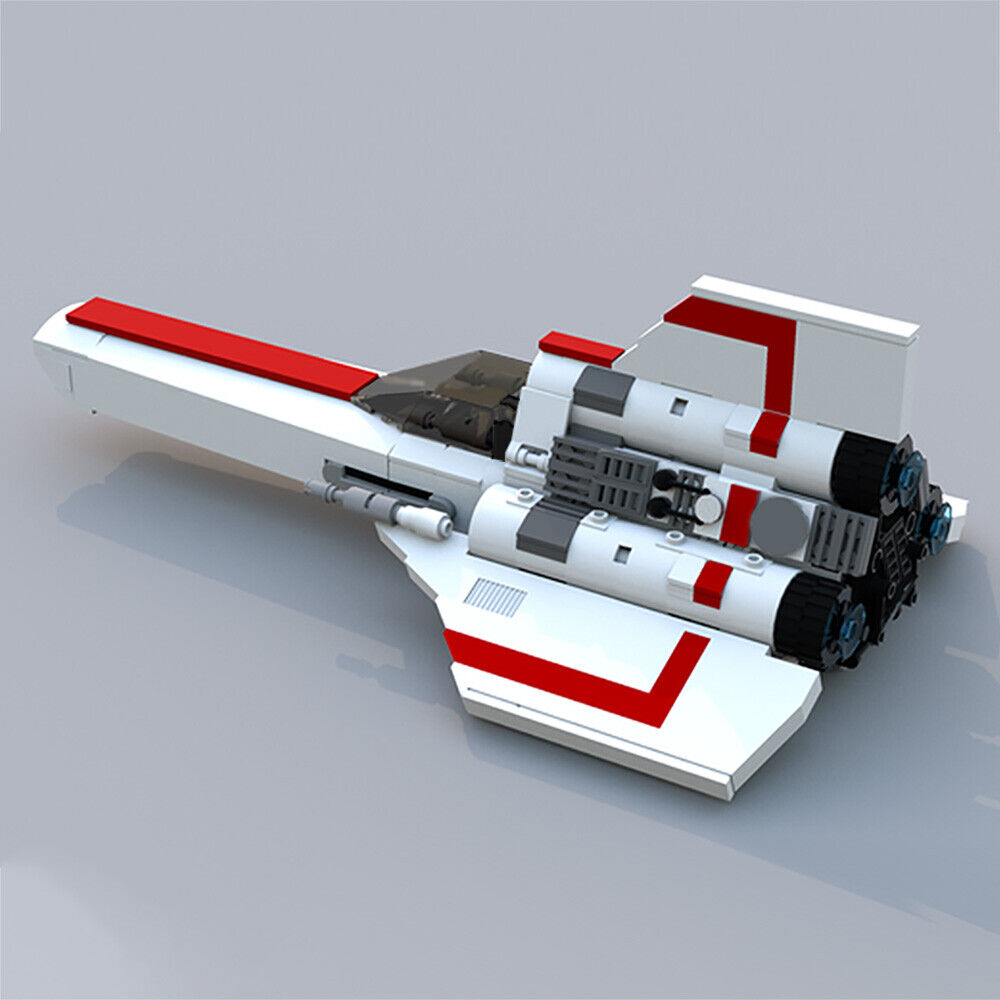 MOC-23012 Colonial Viper MK1 Fighter Toys Set for Battlestar Galactica-ZITIANYOUBUILD