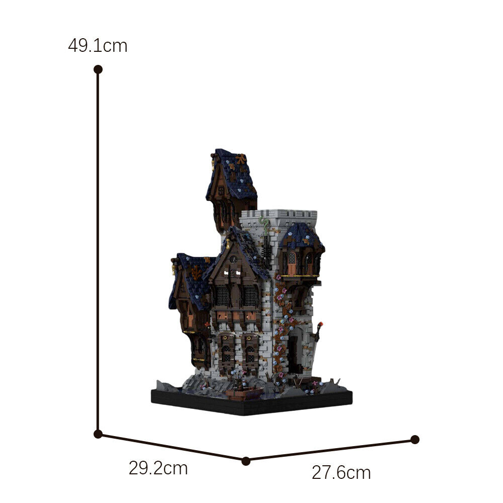 C7783 Krylhan Castle Medieval Castle 5356 Parts Modular Building Creative Toys-ZITIANYOUBUILD