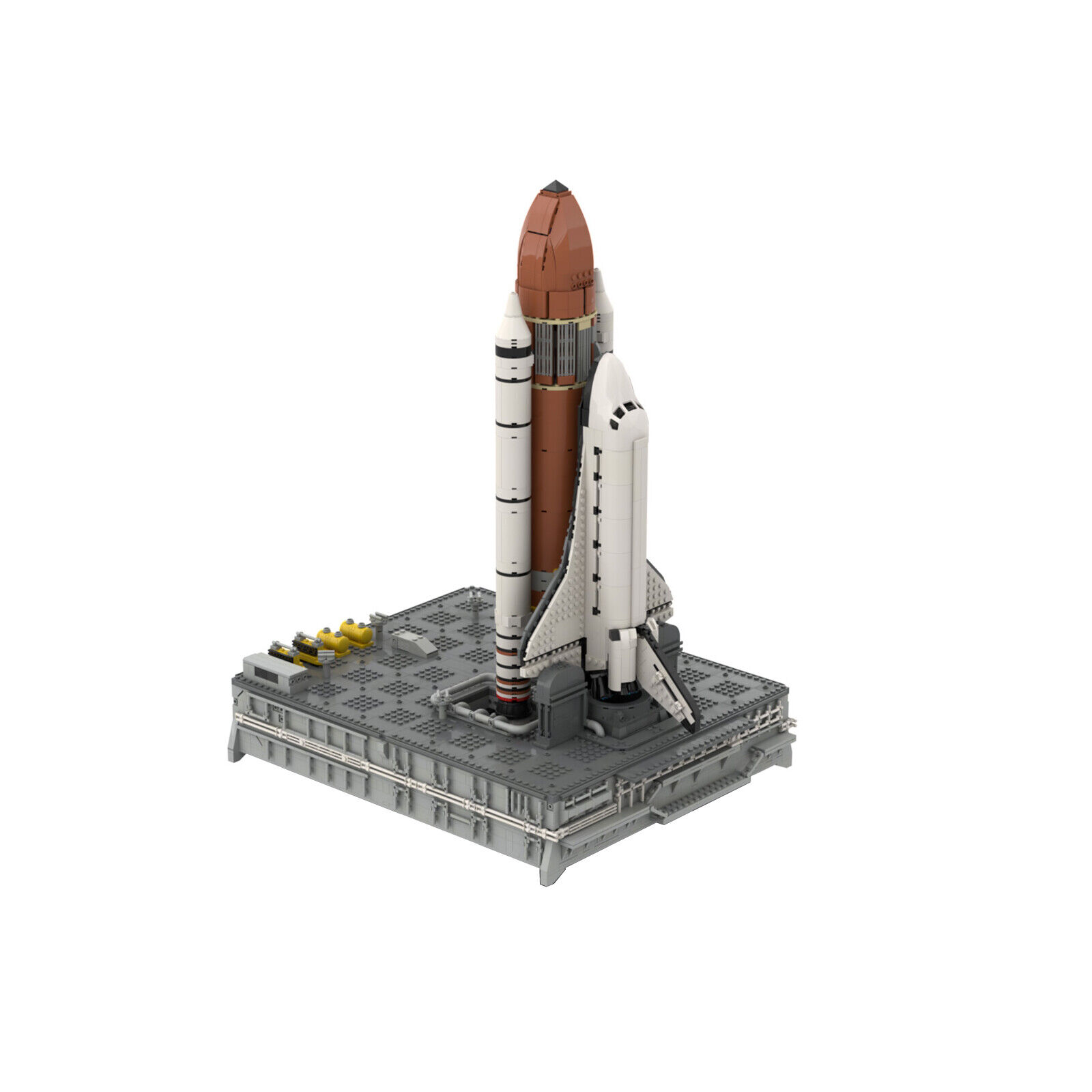 Launch Platform with Shuttle Expedition and Crawler-transporters 3-in-1-ZITIANYOUBUILD