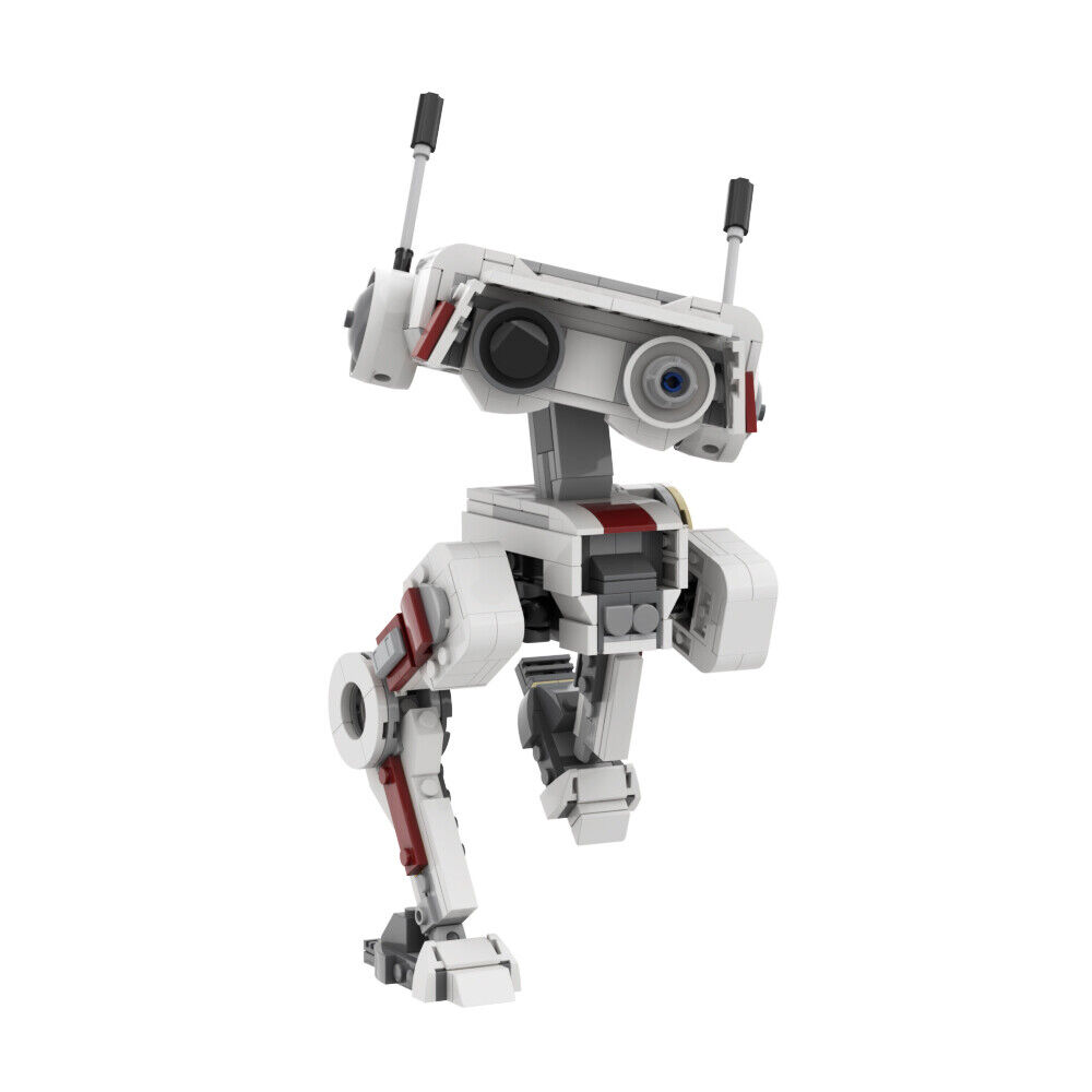 Custom MOC: C4923 Robot Toys Set 414 PartsCreative Play Kit for Kid-ZITIANYOUBUILD