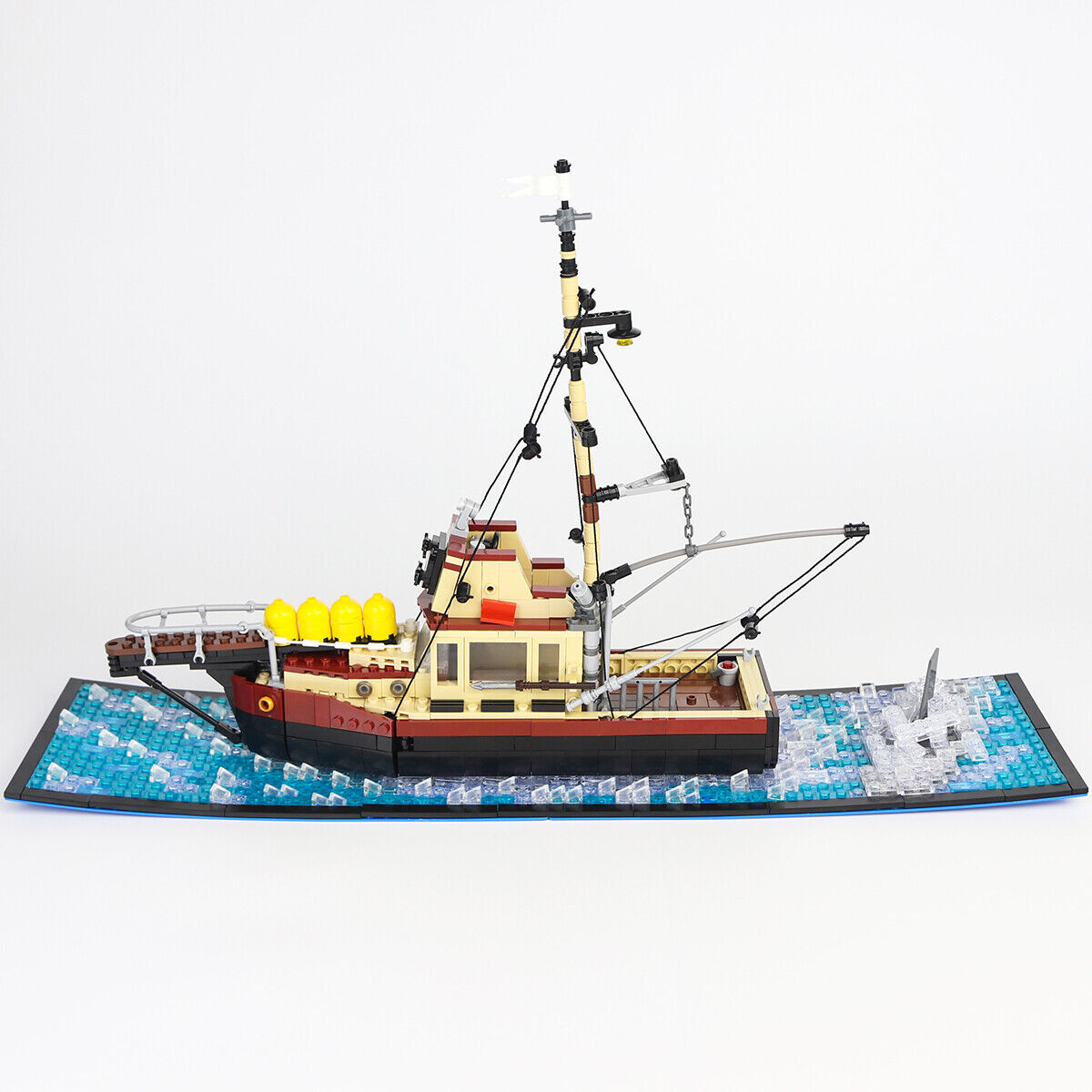 ZITIANYOUBUILD Custom MOC: MOC-38659The Orca Boat Quint's Boat from Film-ZITIANYOUBUILD