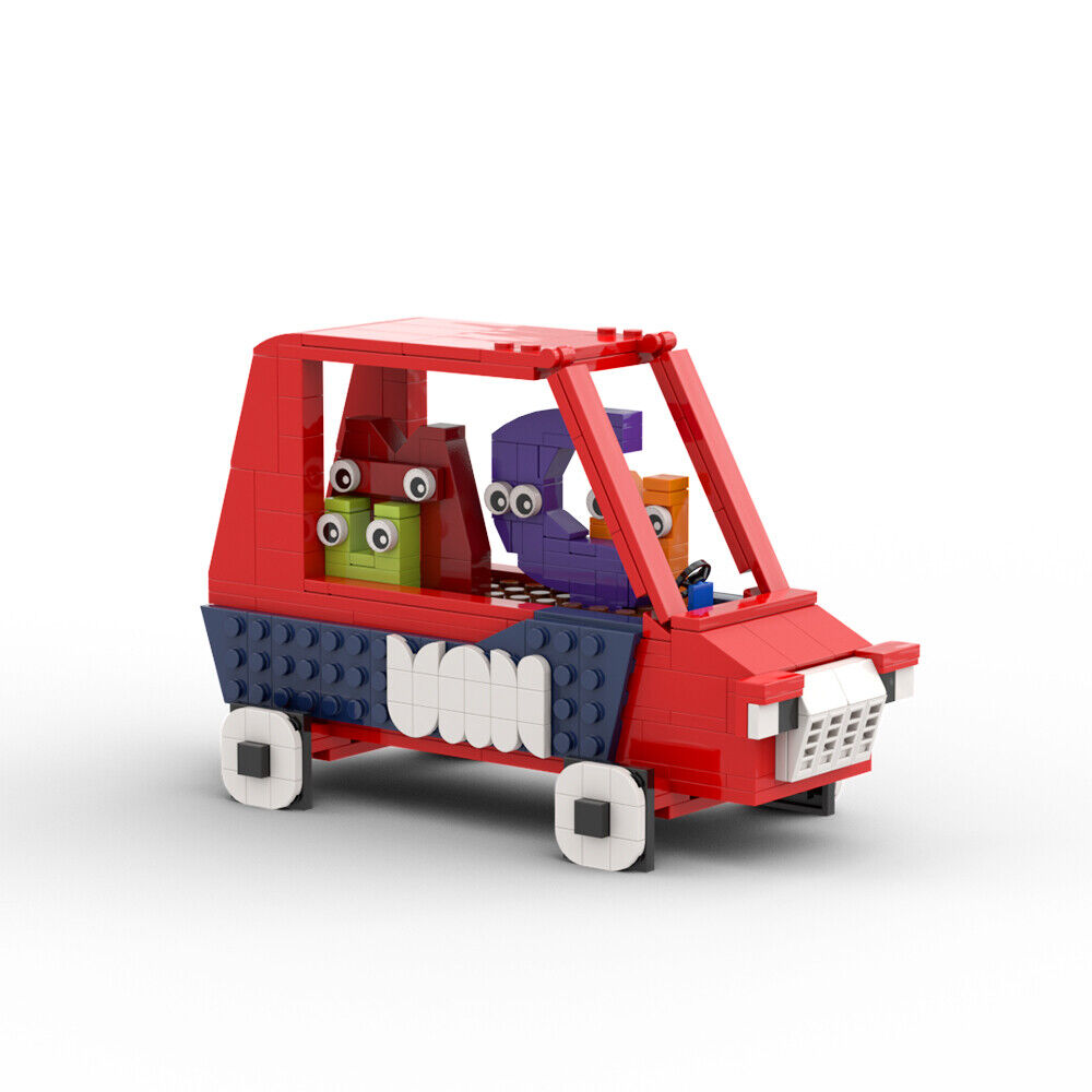 C9239Y32 Car with Alphabets Educational Literacy Toy Kit 331 Parts for Kids-ZITIANYOUBUILD