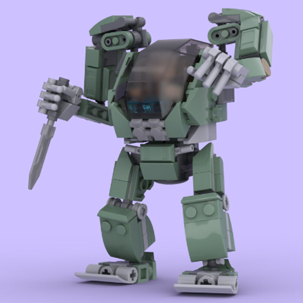 MOC-137288 Amplified Mobility Platform AMP SUIT Model with Weapon 364 Parts-ZITIANYOUBUILD