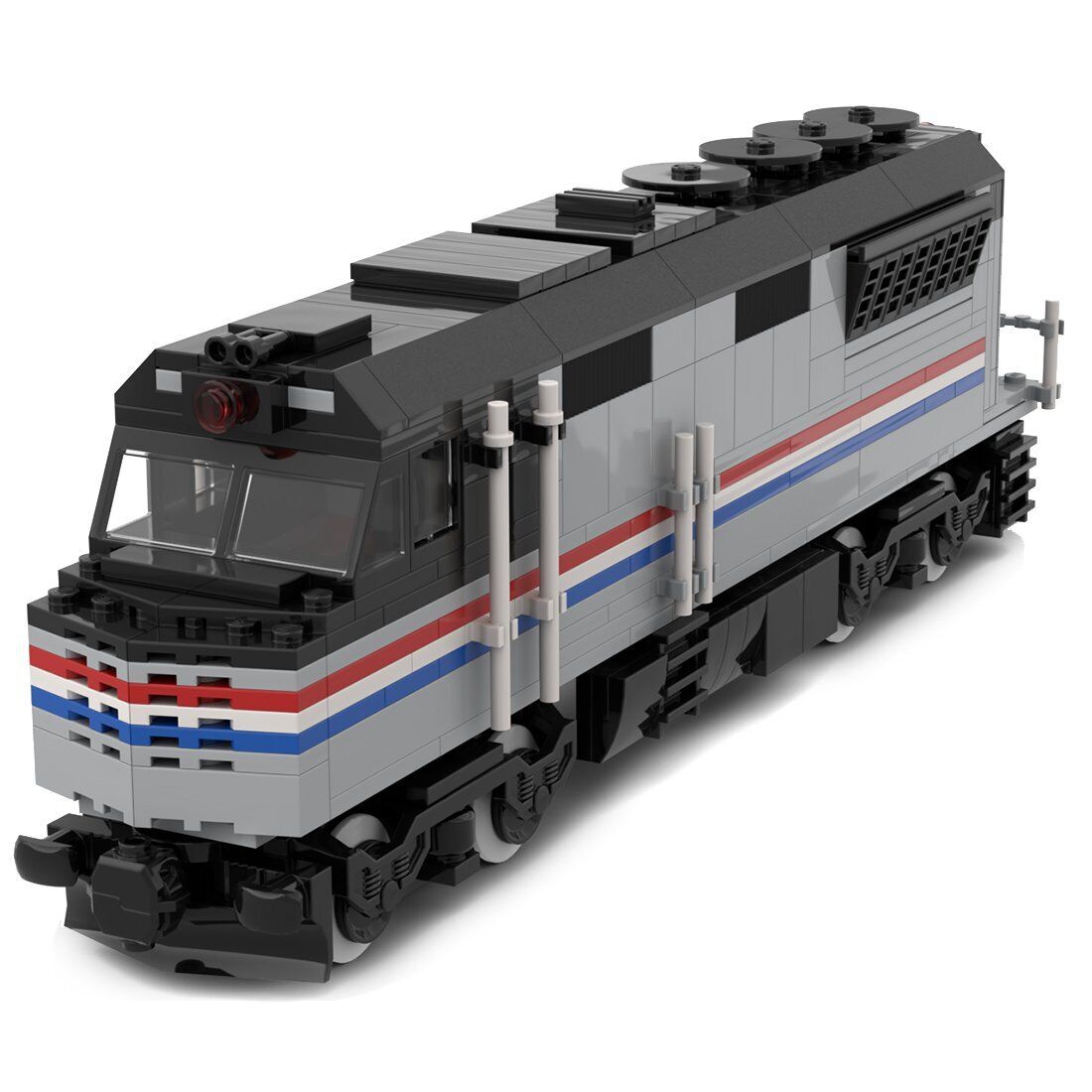 Custom MOC-79204 Diesel Locomotive Model 423 Parts Kids Gift for Christmas-ZITIANYOUBUILD